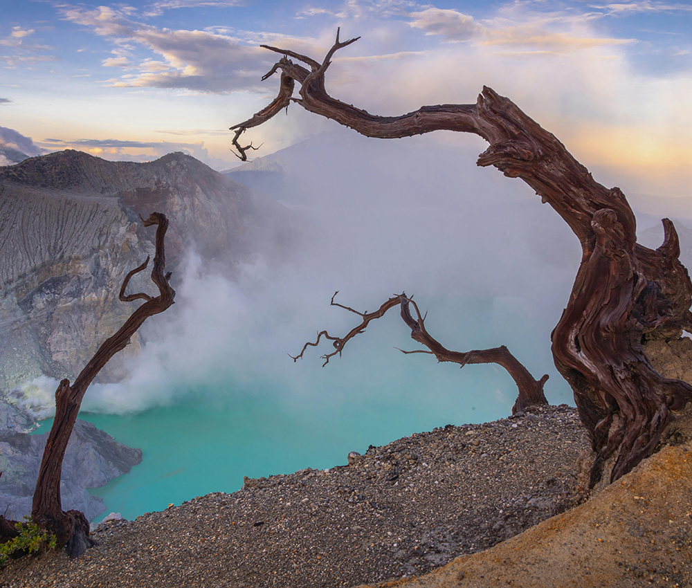 Geothermal location in Indonesia