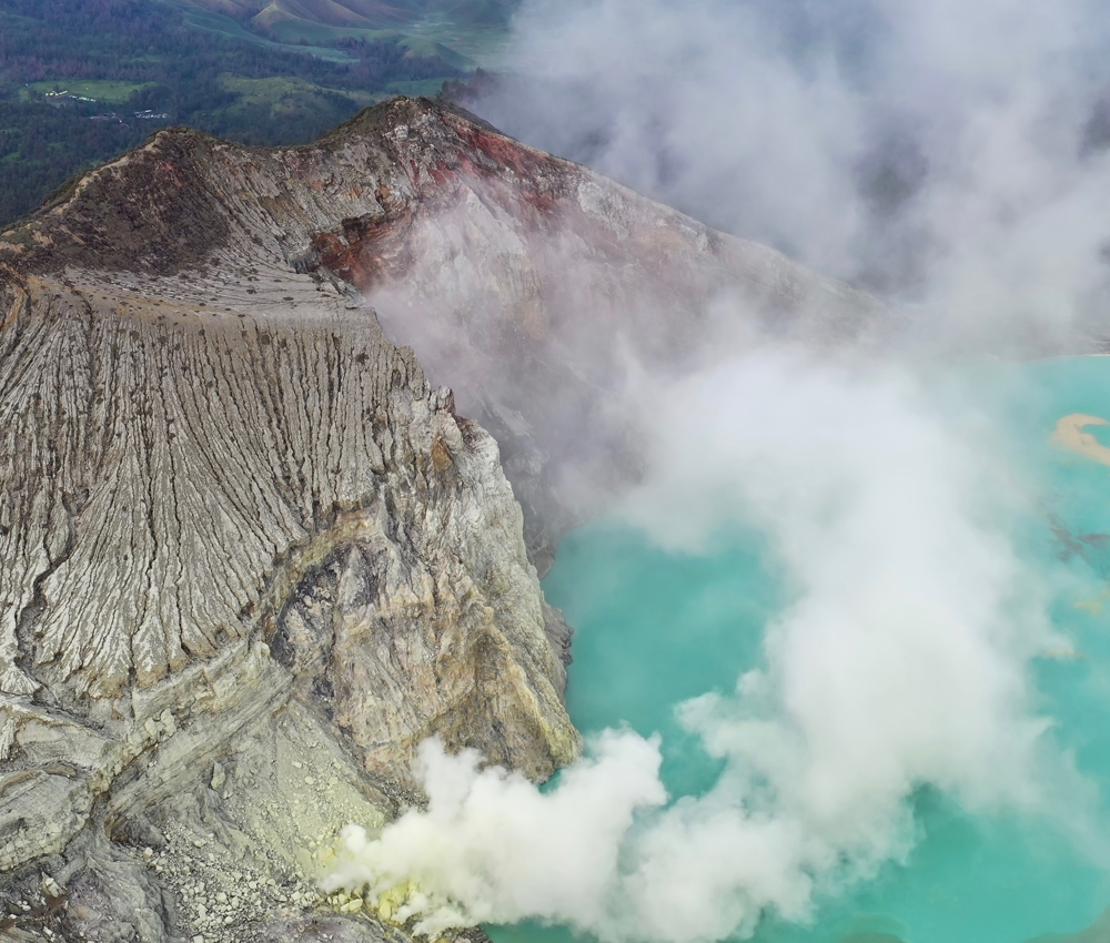 Geothermal location in Indonesia