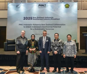 Attendees at the 2025 New Zealand-Indonesia Geothermal Industry Breakfast