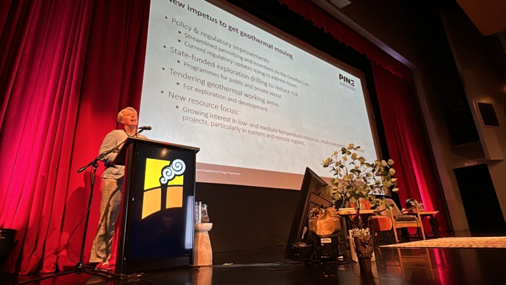 PINZ presentation session at the NZGA Winter Session (Photo: PINZ).